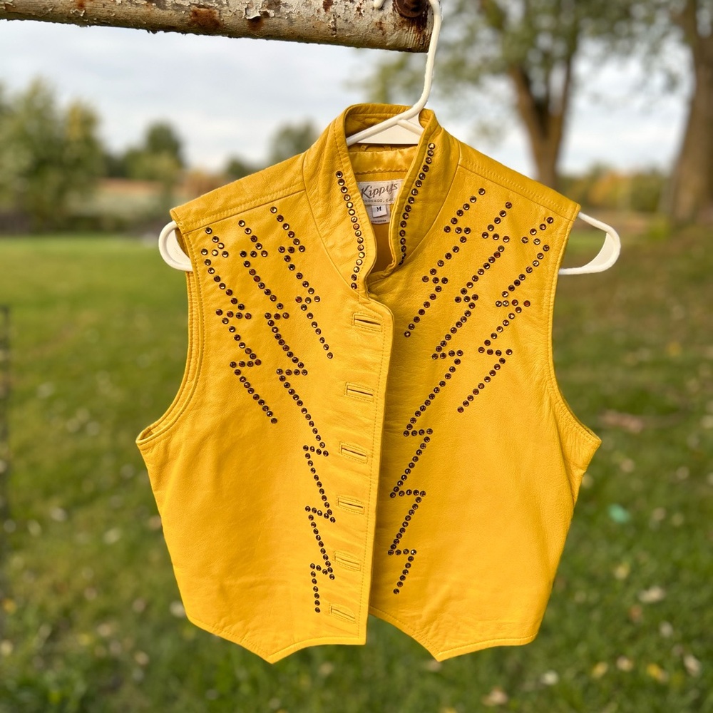 Leather Kippy vest